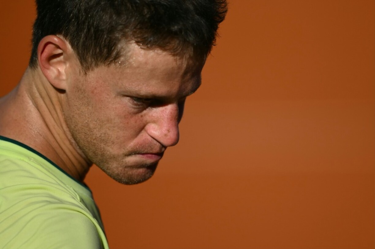 Argentina's Diego Schwartzman in his final match against Pedro Martinez at the Argentina Open on Thursday