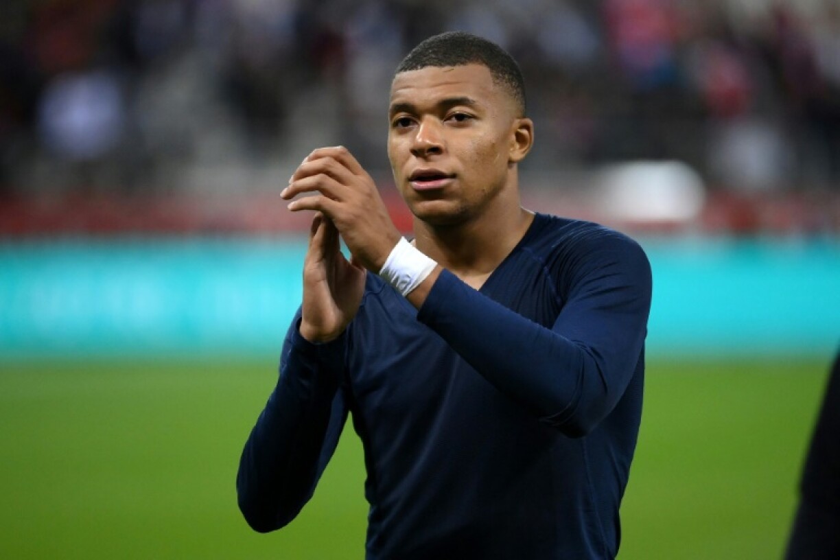 L'attaquant français Kylian Mbappé à l'issue du match entre le Paris Saint-Germain et le Stade de Reims, le 29 août 2021 au stade Auguste-Delaune