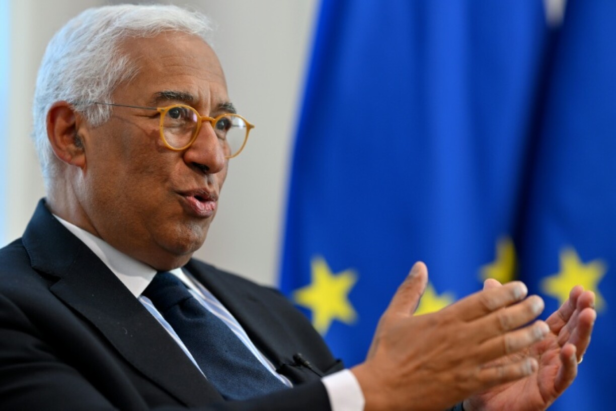European Council president Antonio Costa said it was 'essential' to understand that Russia represents a 'collective threat' for Europe
