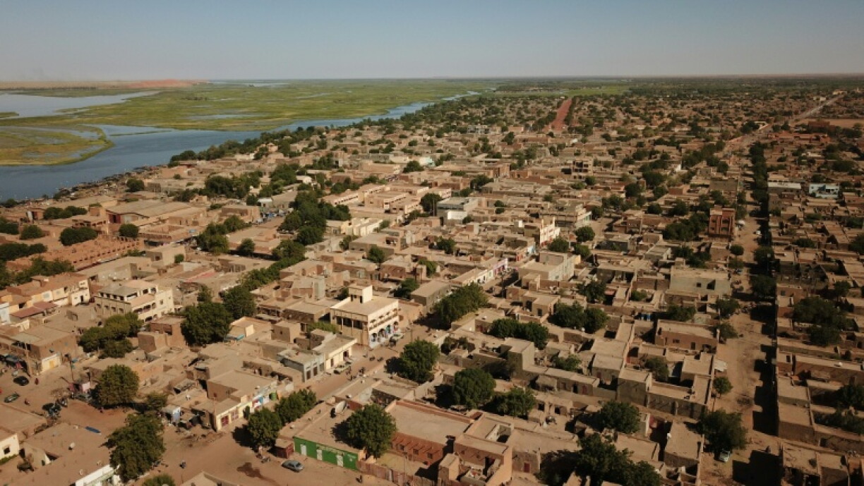 (ARCHIVES) Vue aérienne de la ville de Gao, au Mali, le 26 novembre 2019.