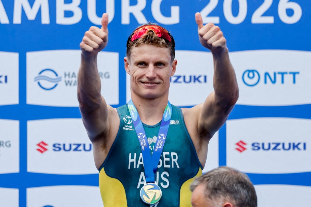 Den Matthew Hauser war am spuenesche Pontevendra um Sonndeg den Owend dee Stäerksten