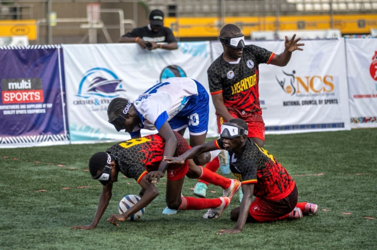 Blind football uses a bell in the ball to direct players on the five-a-side teams, using the Spanish word