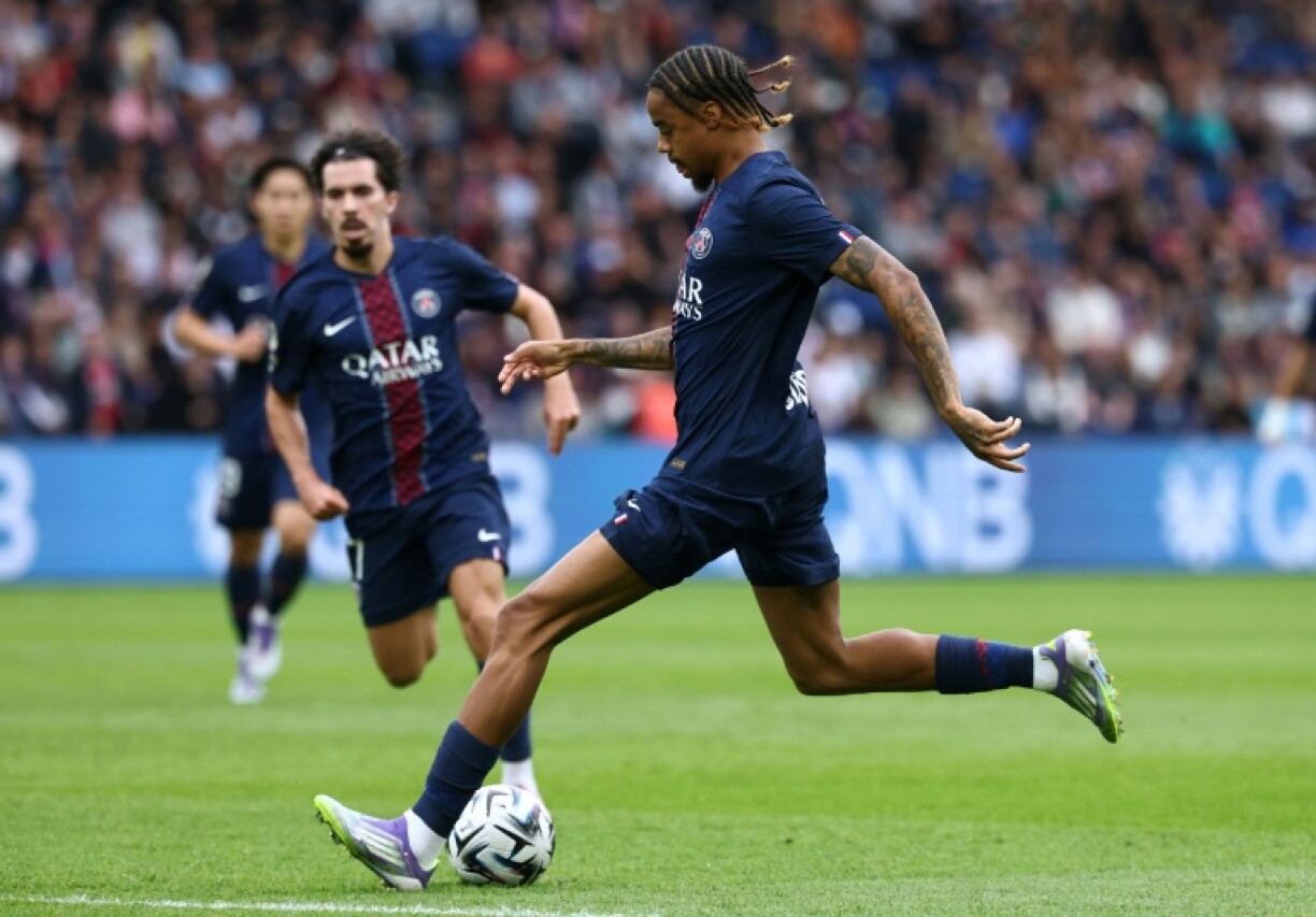 Bradley Barcola strokes Paris Saint-Germain into the lead against Lens