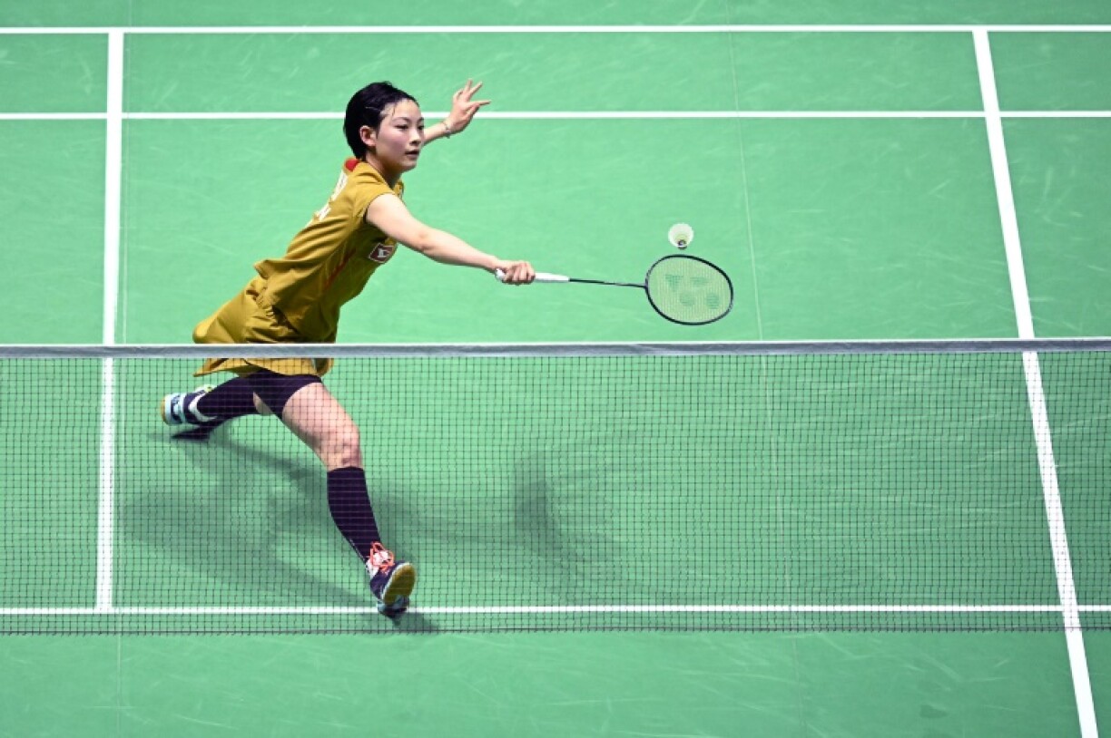 Japan's Tomoka Miyazaki beat Turkey's Neslihan Arin 16-21, 21-12, 21-14