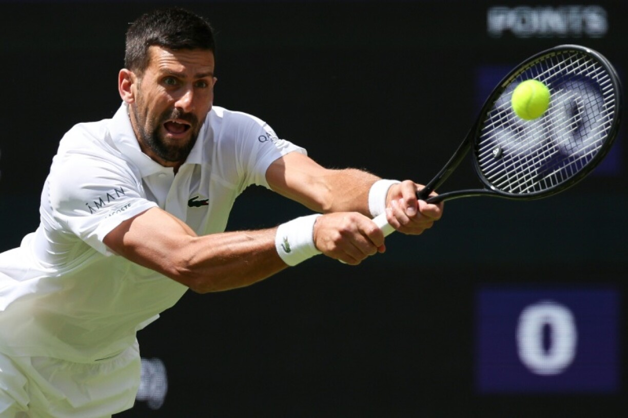Serbia's Novak Djokovic eased into the Wimbledon third round