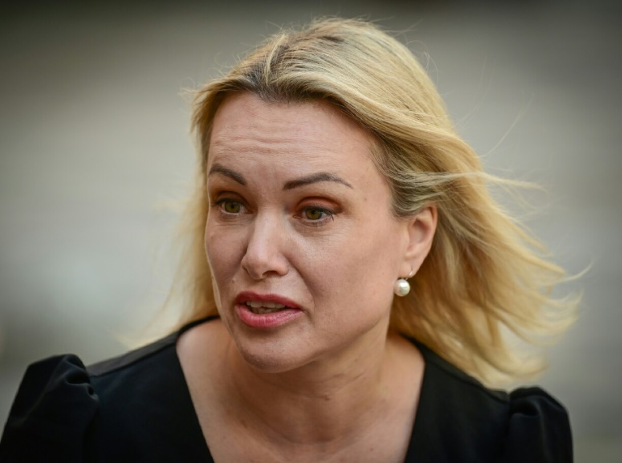 La journaliste Marina Ovsiannikova, à Moscou le 2 août 2022