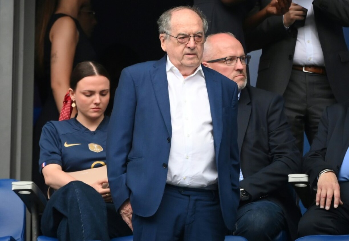 L'ancien président de la Fédération française de football, Noël Le Graet, au Stade de France à Saint-Denis, en Seine-Saint-Denis, le 19 juin 2023.