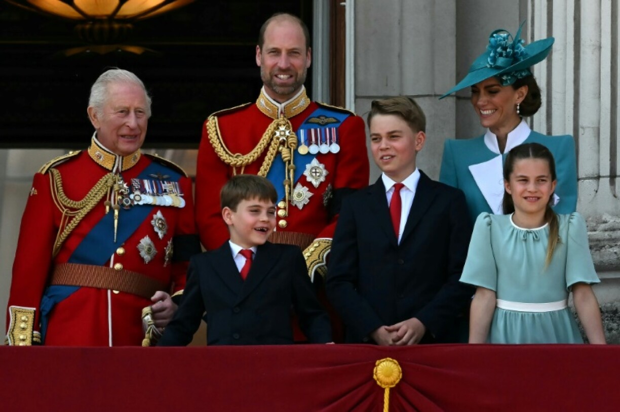 William paid tribute to how well his family had dealt with a difficult year in 2024