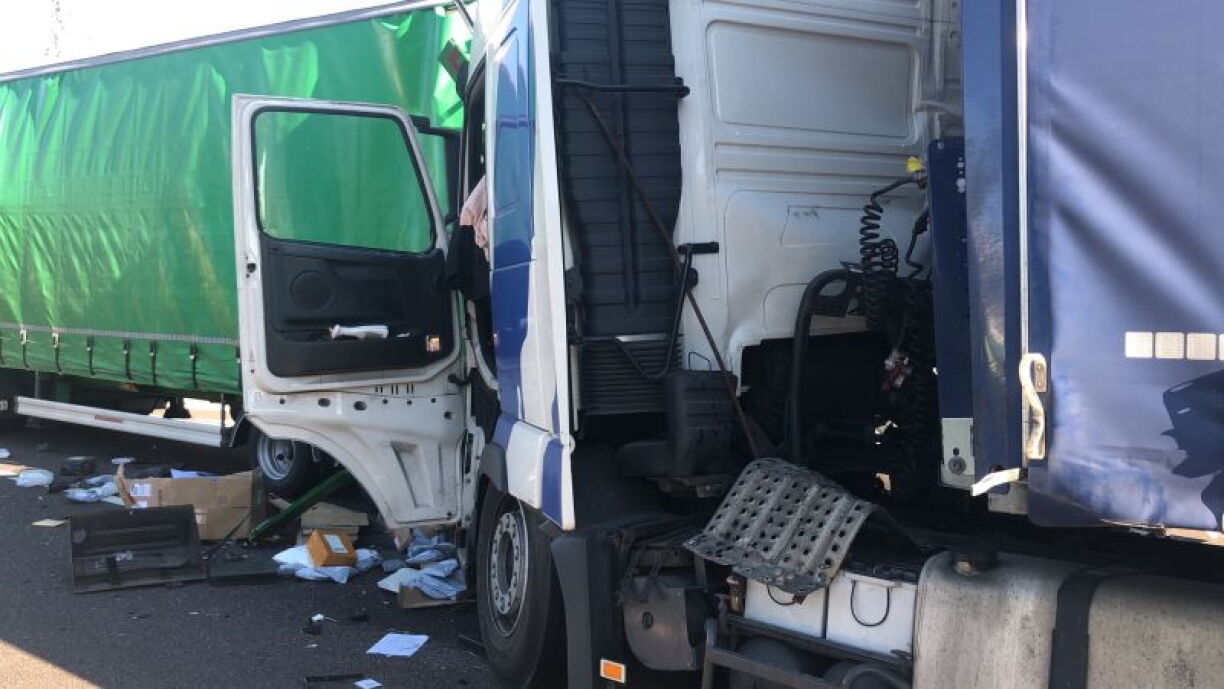 L'accident qui a causé la fermeture de l'A1 mercredi matin