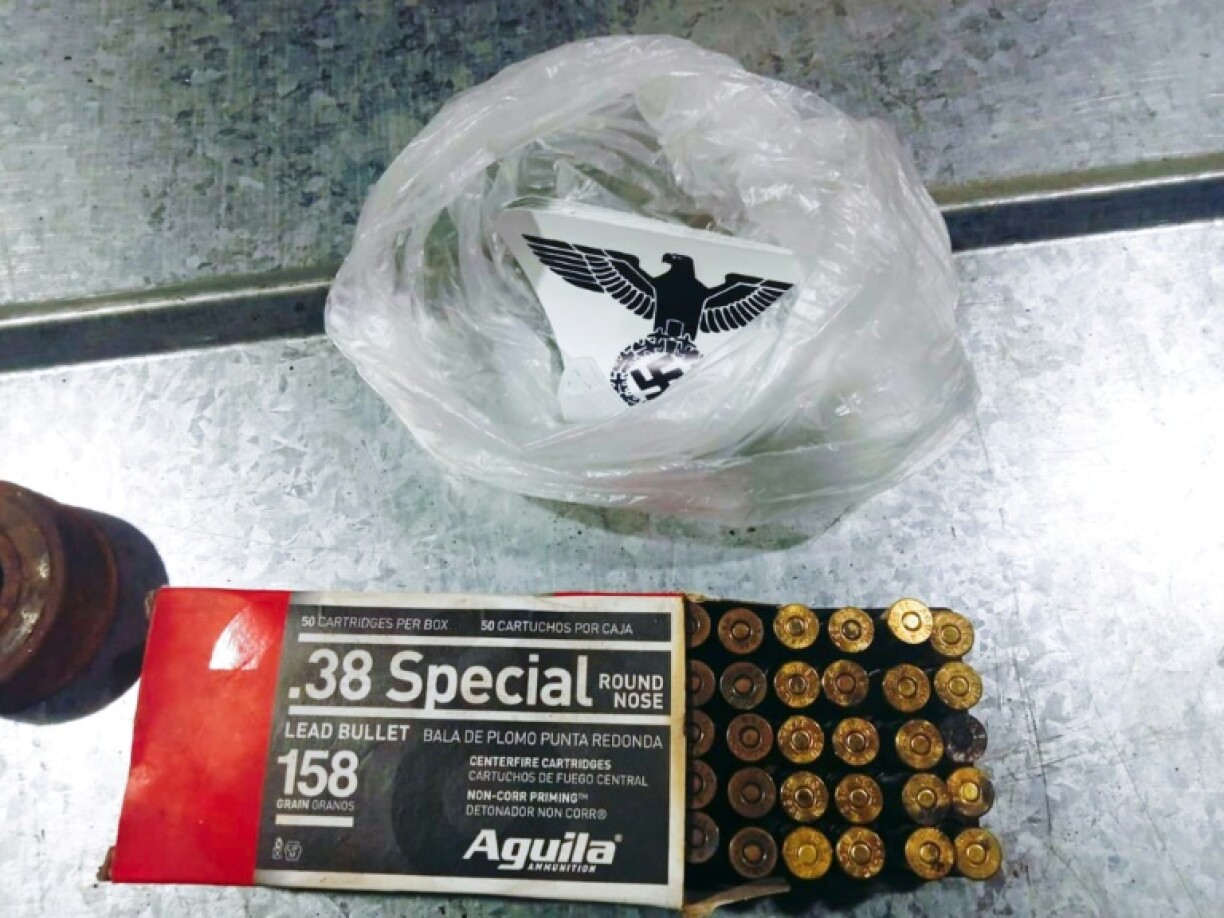 Peruvian police on Tuesday captured a gang of Venezuelan and Colombian extortionists accused of using Nazi symbols to intimidate their victims