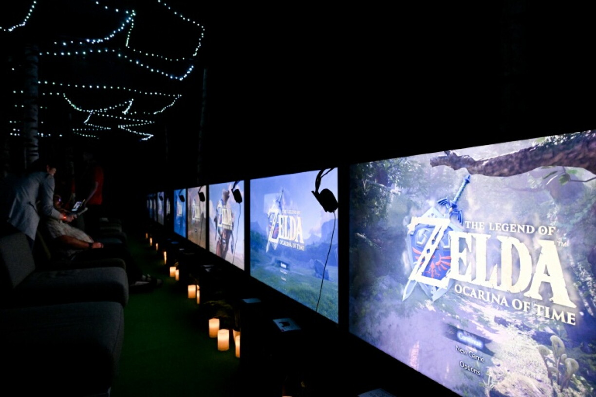 AFP got hands-on with the game at the Japanese giant's European headquarters in Frankfurt