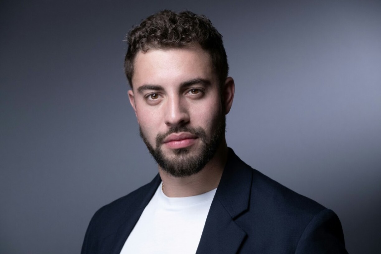 L'acteur français Marwan Berreni à Cannes, dans les Alpes-Maritimes, le 3 avril 2022