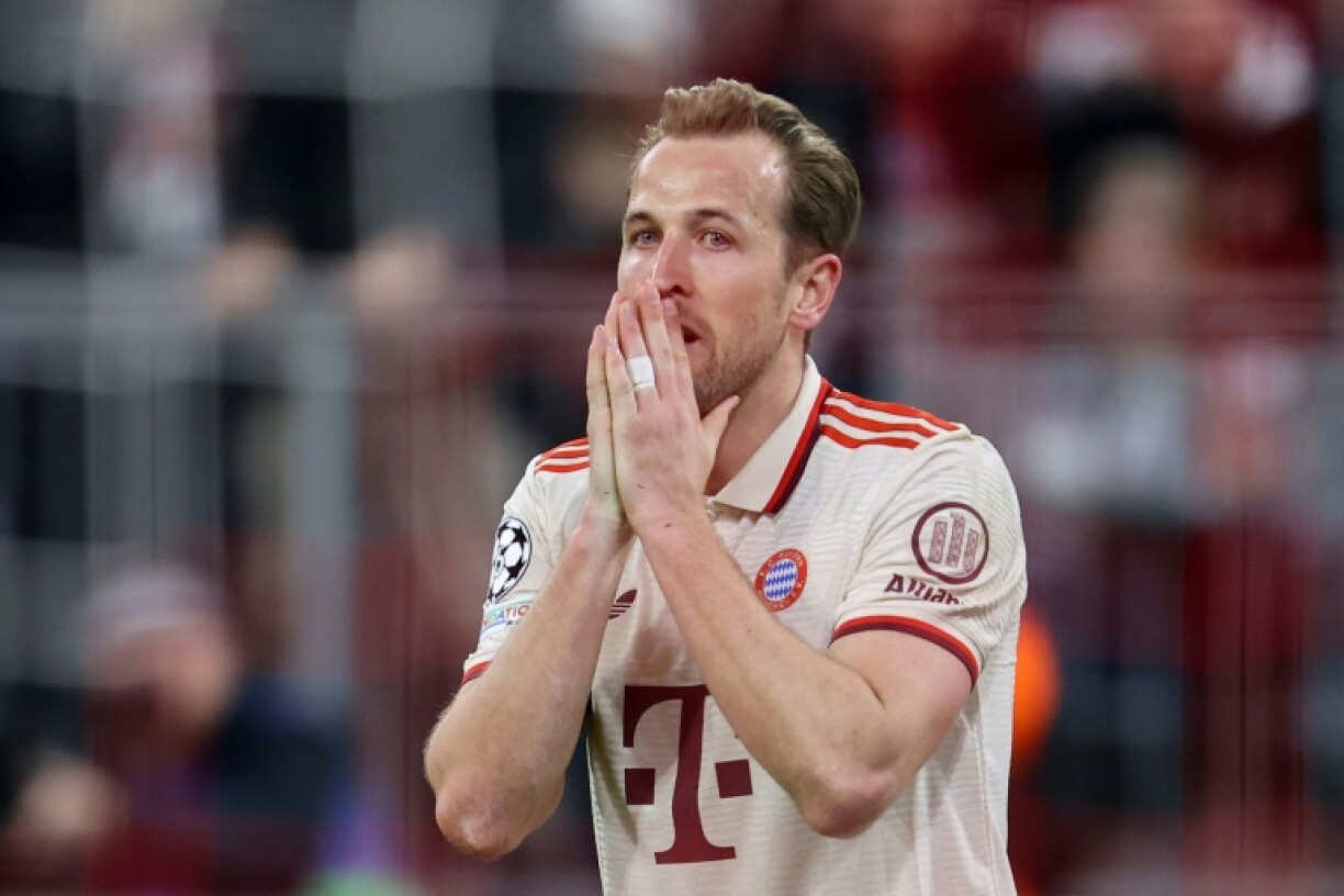 Bayern Munich striker Harry Kane missed a golden chance in his side's 2-1 loss to Inter Milan
