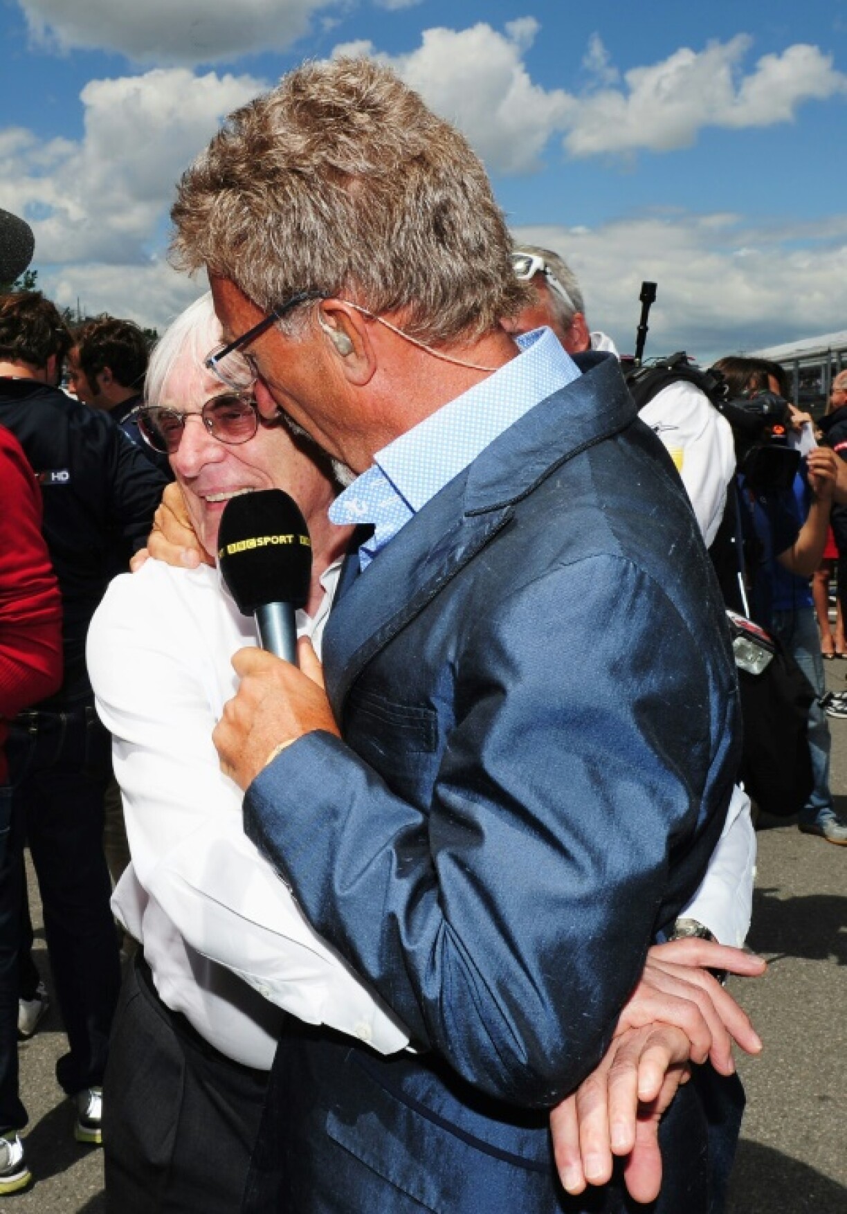 Eddie Jordan and Bernie Ecclestone were fast friends