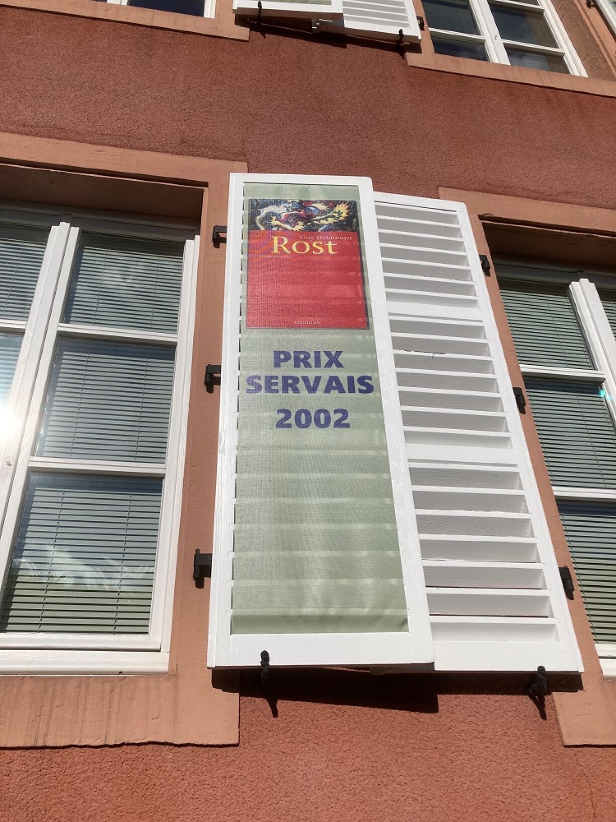 Schon 2002 hat de Guy Helminger de Servaispräis fir säin Erzielband