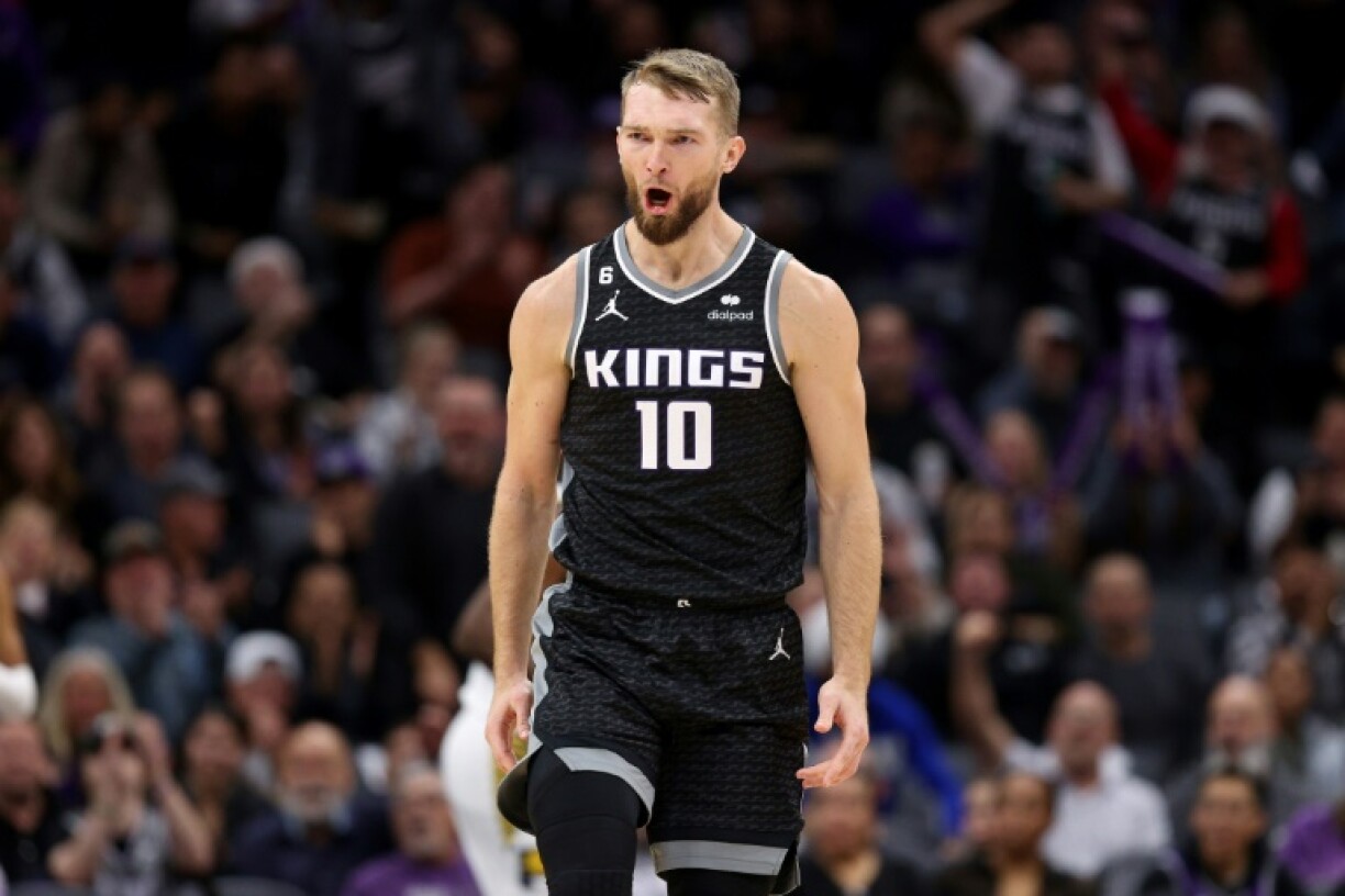 Domantas Sabonis l'une des pièces maîtresses des Kings, le 30 novembre 2022 à Sacramento, au nord de la Californie