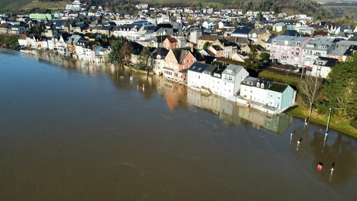 La Moselle est sortie de son lit.