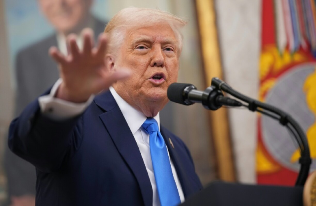 US stock futures tumbled as Donald Trump unveiled his latest tariff plans