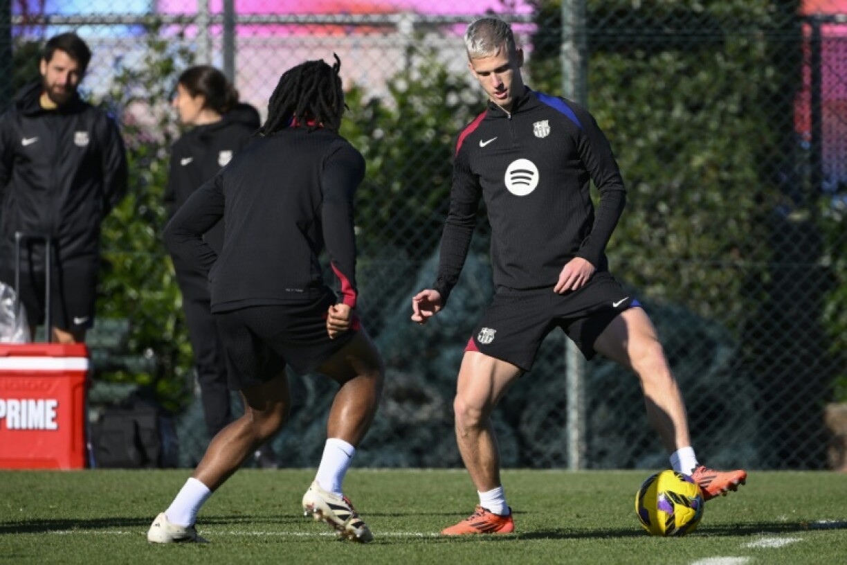 Dani Olmo joined Barcelona from RB Leipzig in August