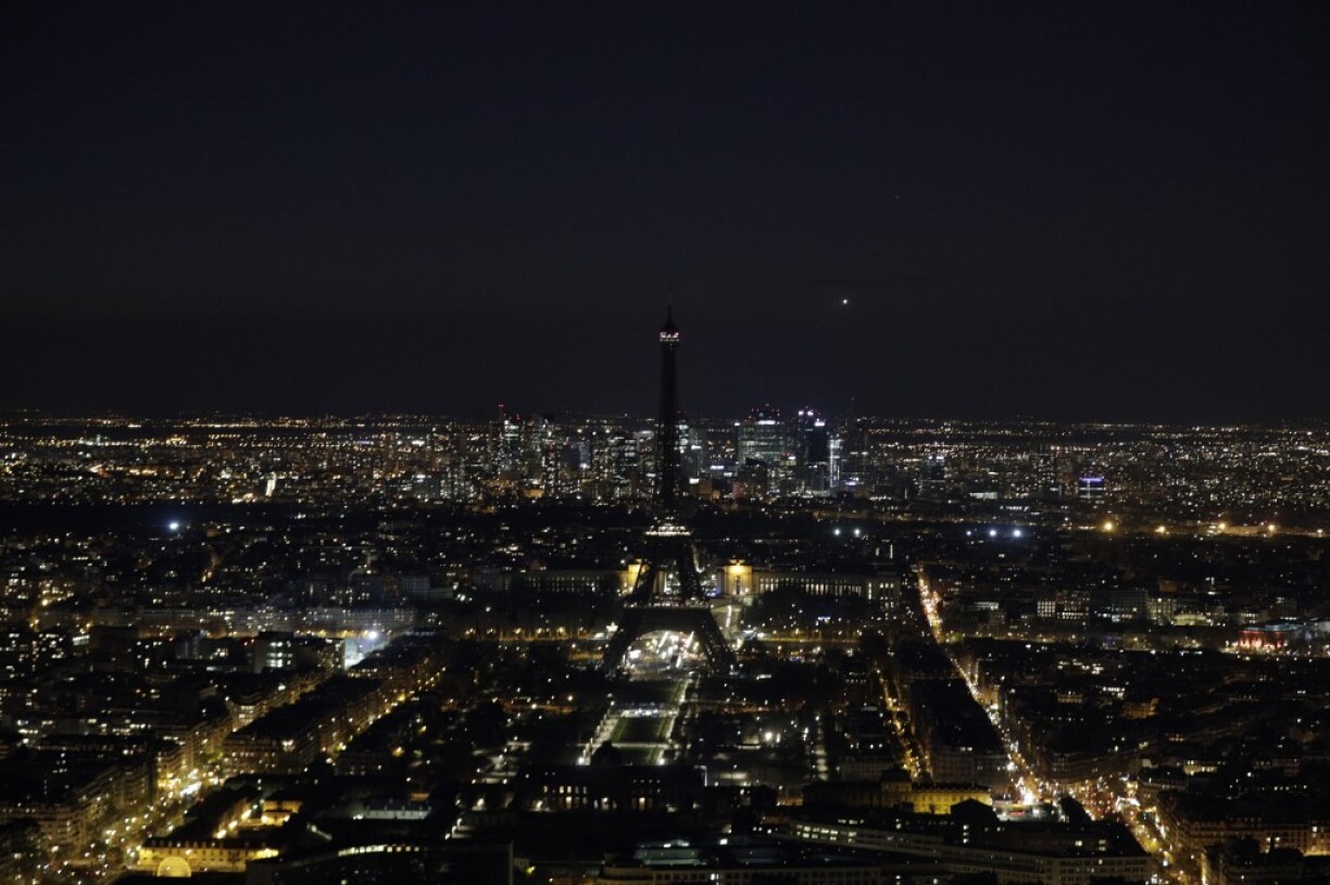 Eiffel tower in Paris.