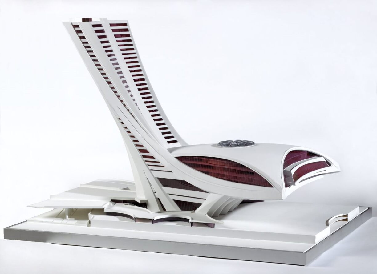 The planned Centre 300, also known as 'the Big Raven'.