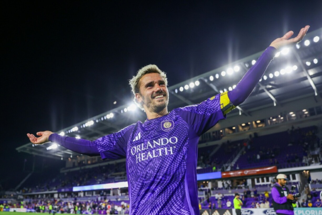 Antoine Griezmann pendant le match contre DC United, à Orlando, le 17 octobre 2026