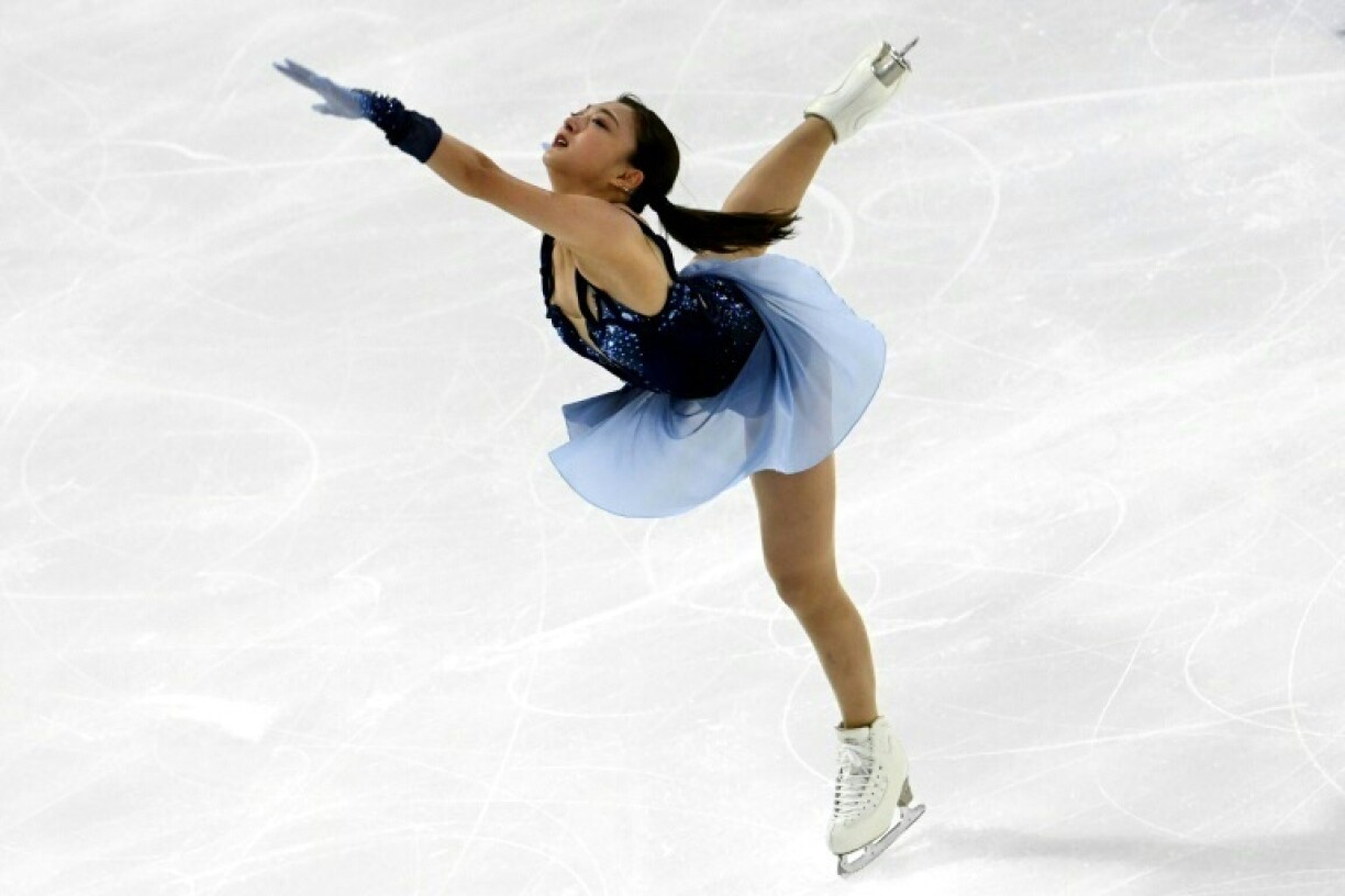 Japan's former three-time world champion Kaori Sakamoto is second going into Saturday's free skating final in Angers, western France