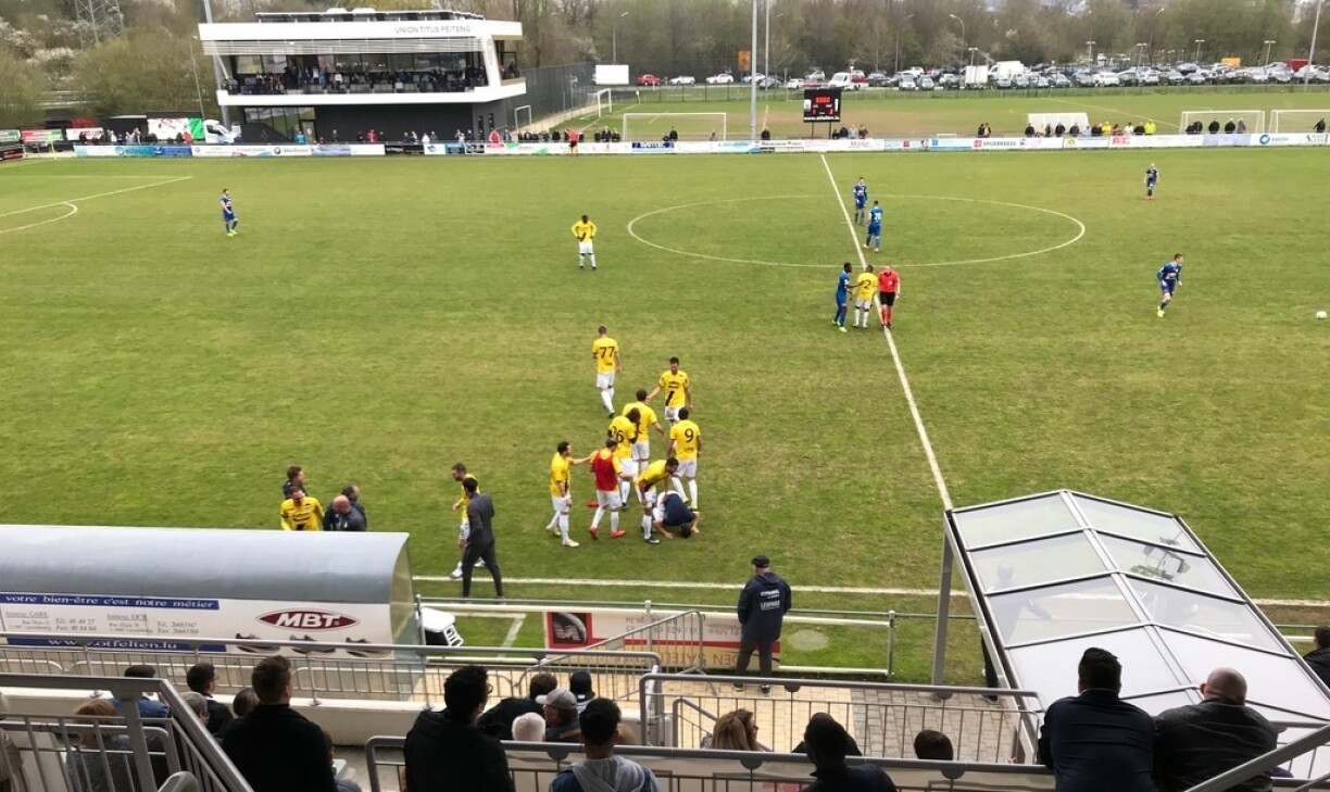 Den F91 huet an der Nospillzäit den 3:1 markéiert.