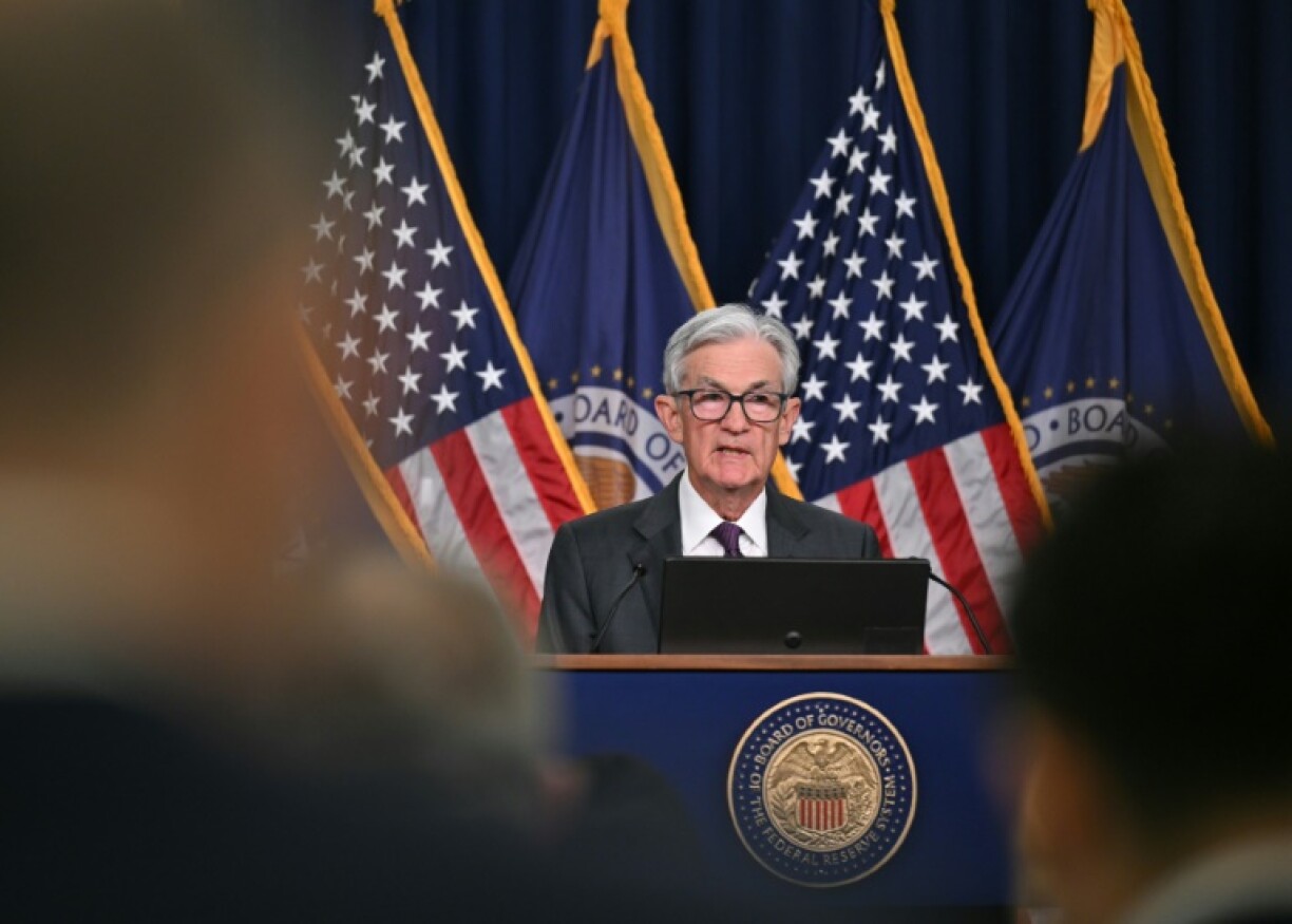 US Federal Reserve Chair Jerome Powell said economic uncertainty was 'unusually elevated'