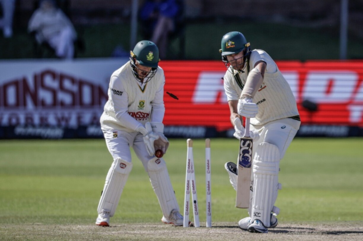 Nightwatchman Scott Boland offered admirable resistance but eventually departed for a stubborn 40 off 166 balls