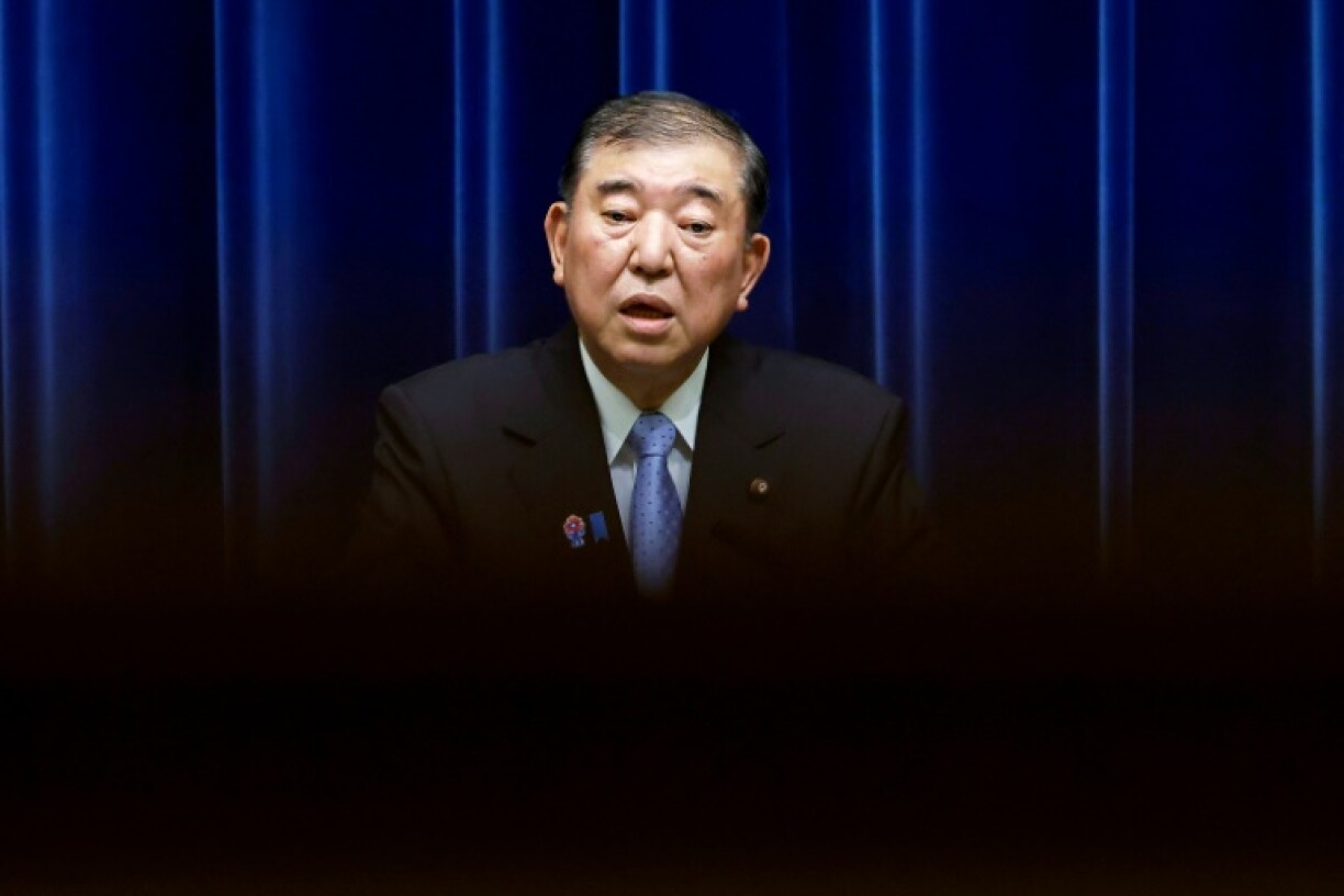 Shigeru Ishiba, 68, has been head of Japan's minority government since October