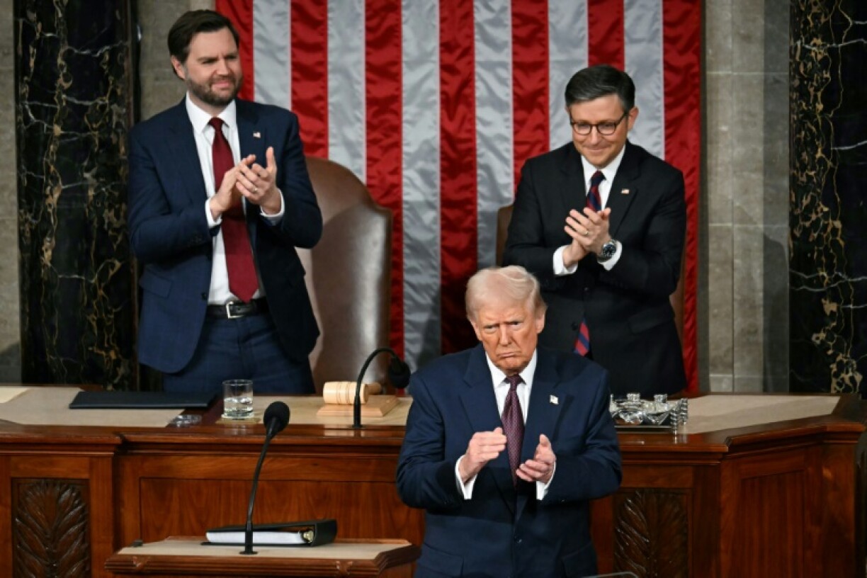 Donald Trump repeated his territorial ambitions for Greenland in a speech at the US Congress