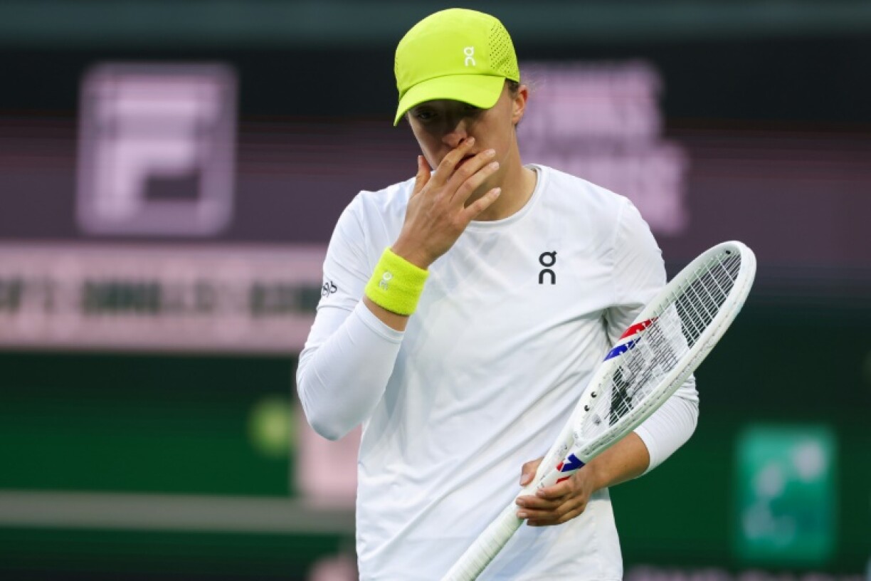 Iga Swiatek has not won a title since last year's French Open