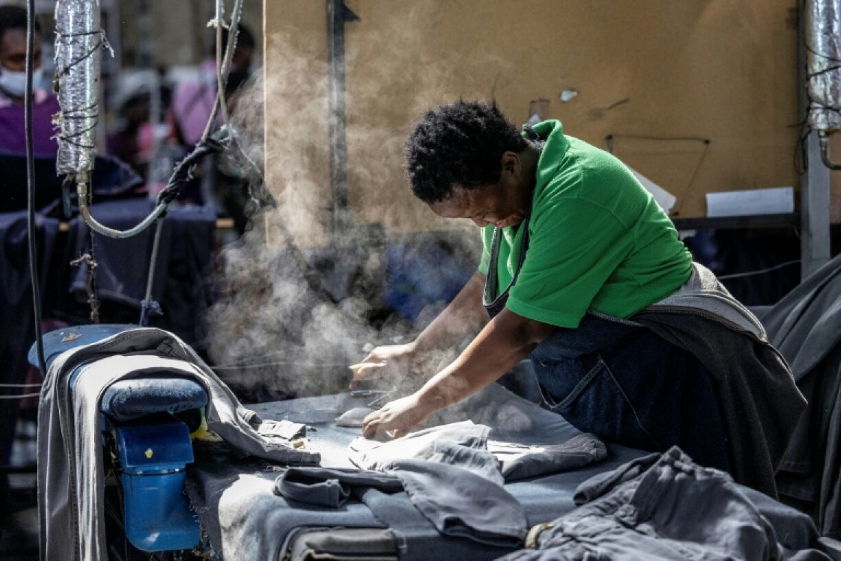 More than 400 people are employed at the Afri-Expo Textiles company