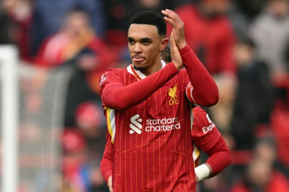 Trent Alexander-Arnold struck in Liverpool's 4-0 win over Accrington Stanley