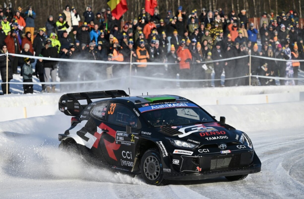 Elfyn Evans: king of the snow in Sweden