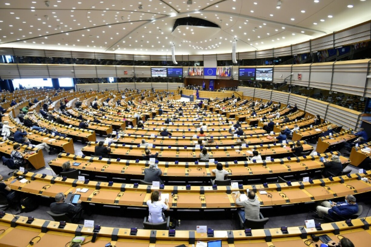 European Union Parliament in Brussels