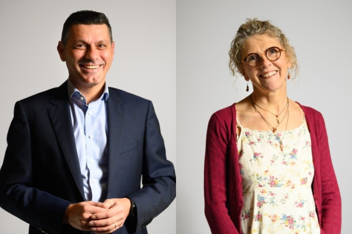 Paulo Aguiar et Manon Schütz sont les deux têtes de la liste des Verts à Differdange.