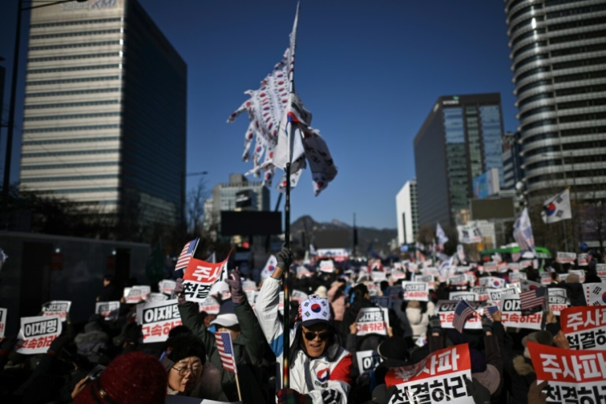 Conspiracy theories have flourished on South Korean social media in the wake of the martial law declaration