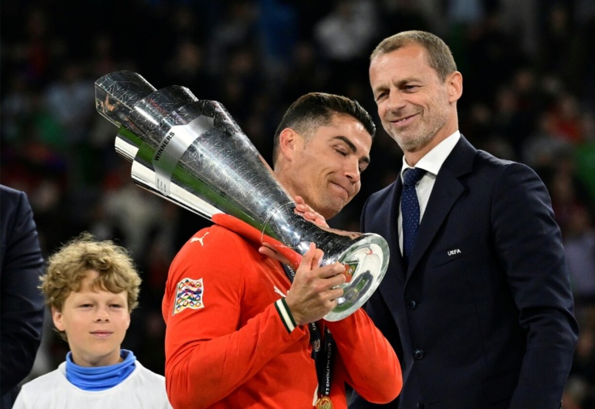 Portugal forward Cristiano Ronaldo helped his country win the Nations League trophy last weekend