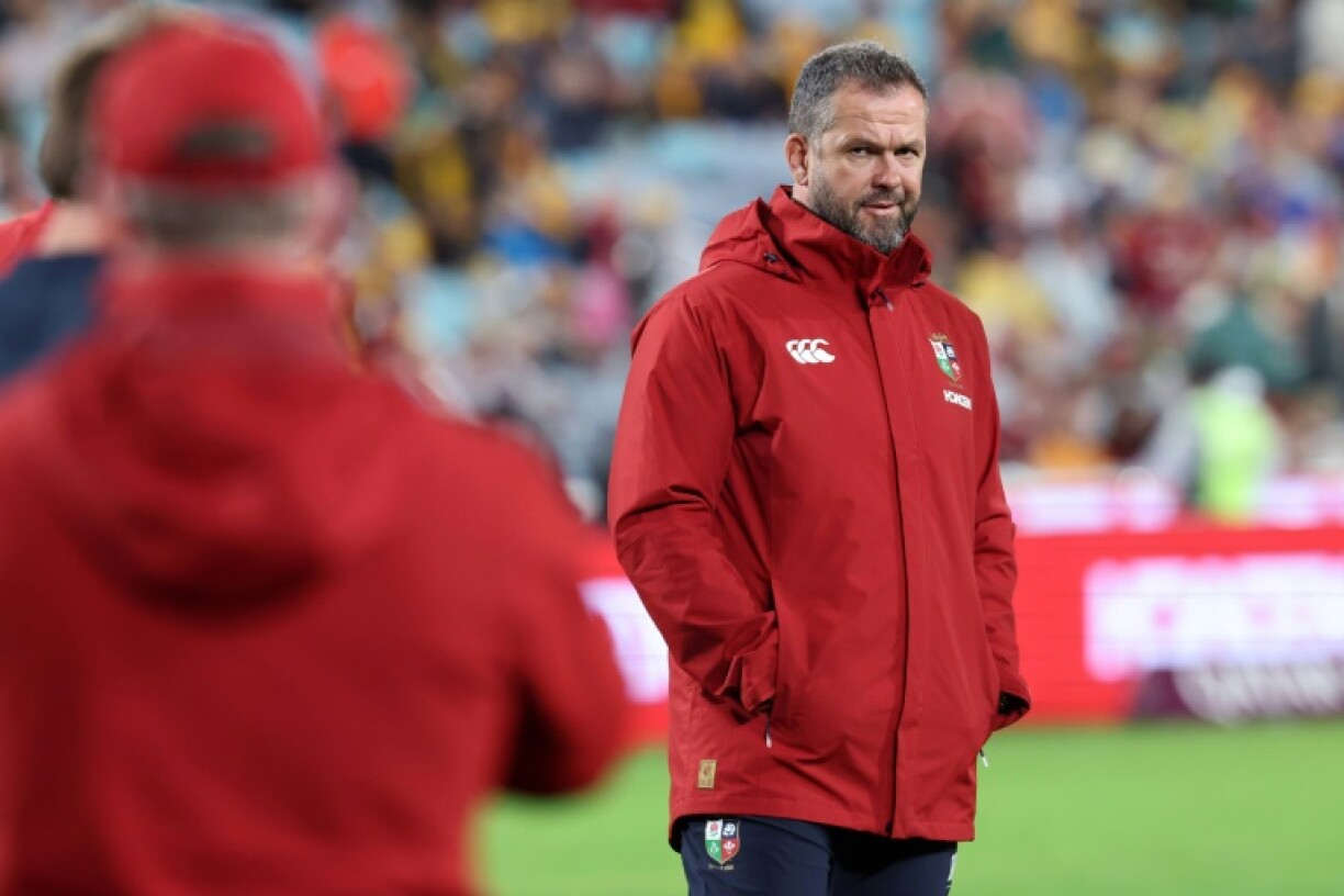 British and Irish Lions coach Andy Farrell