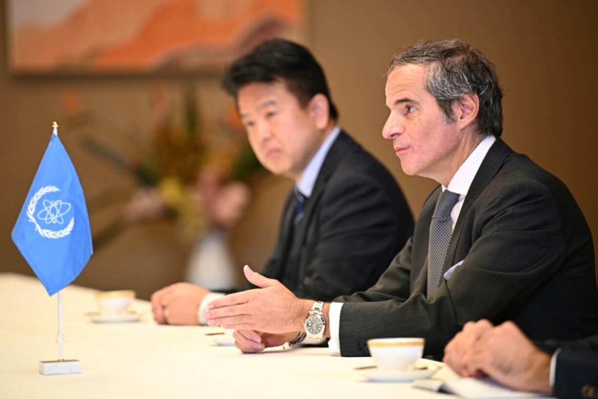 International Atomic Energy Agency head Rafael Grossi's visit comes as Japan decided to increase its reliance on nuclear power