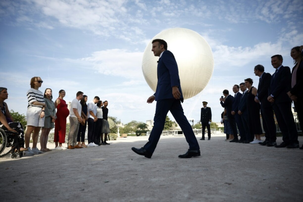 The Olympic balloon has become a symbol of the Paris 2024 Games