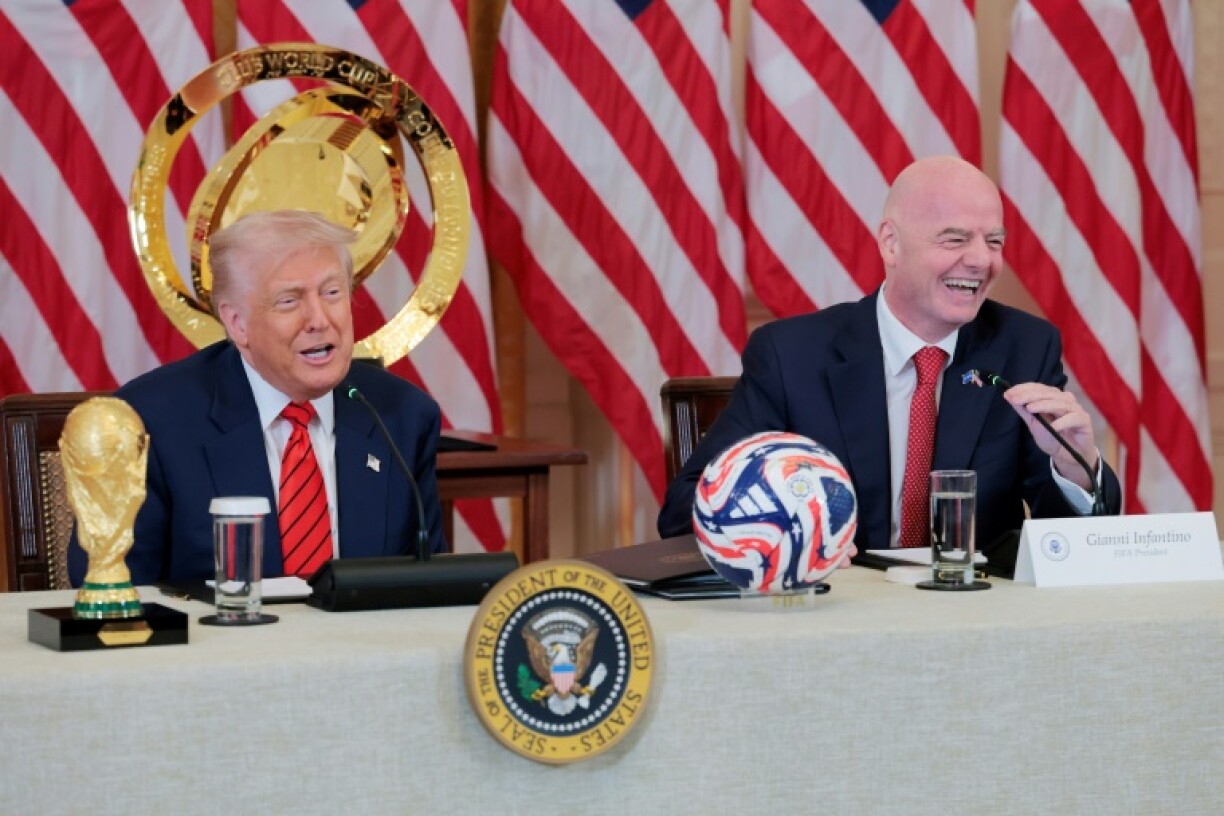 FIFA boss Gianni Infantino has seemingly found the right formula for dealing with US President Donald Trump