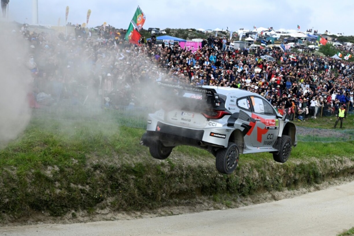 Sebastien Ogier flew across the roads in Portugal to post the 63rd win of his World Rally Championship career
