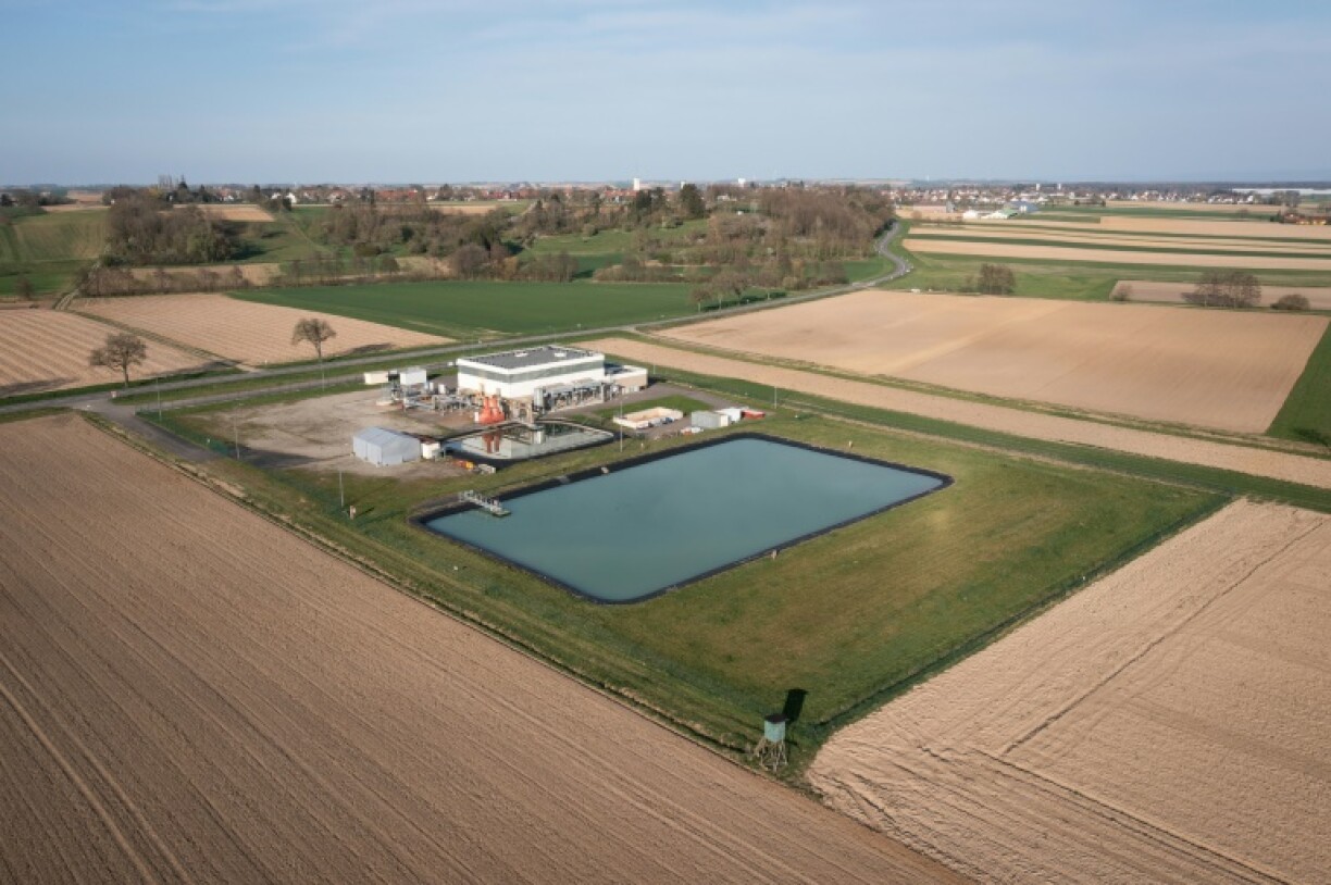A geothermal power plant for lithium extraction in eastern France