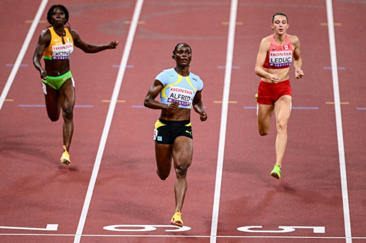 Olympic champion Julien Alfred qualified fastest in the women's 100m heats
