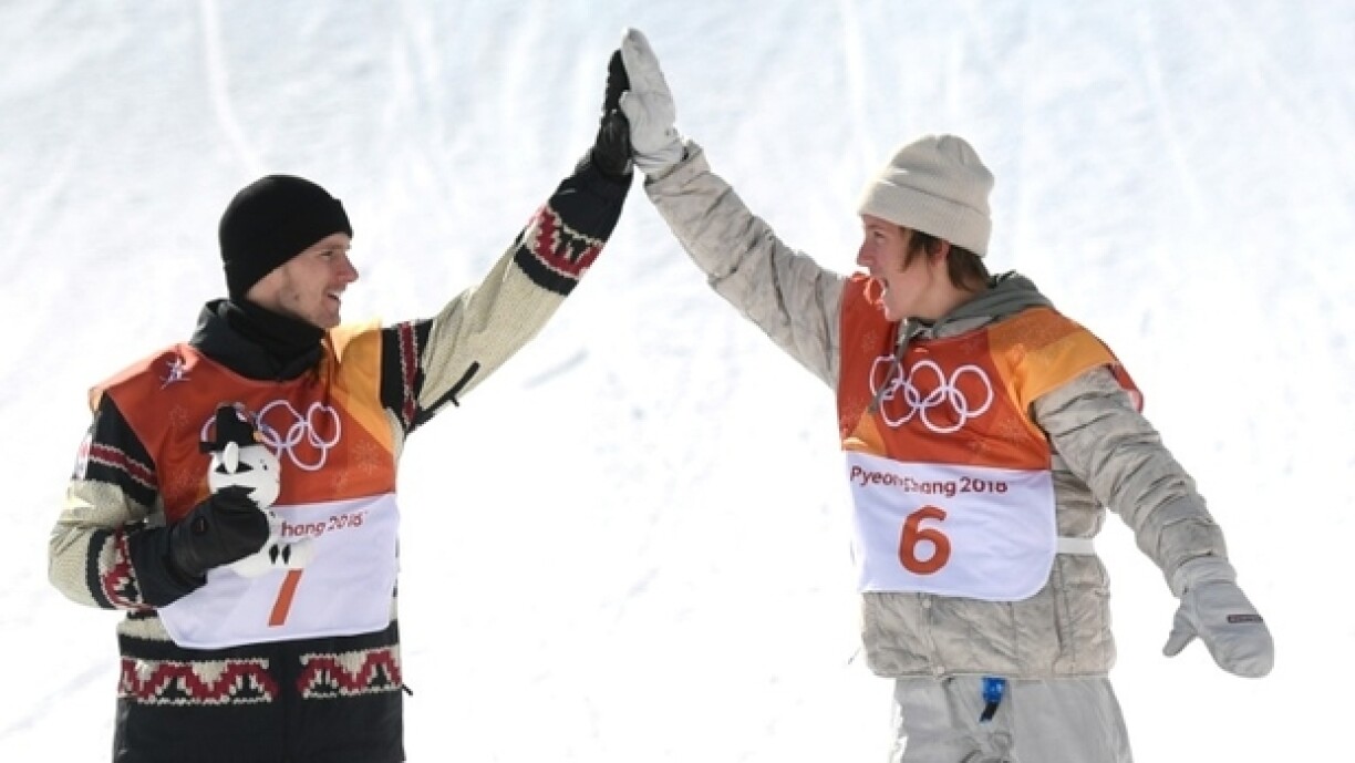 De Marx Parrot an de Mark McMorris bei de Wanterspiller 2022.