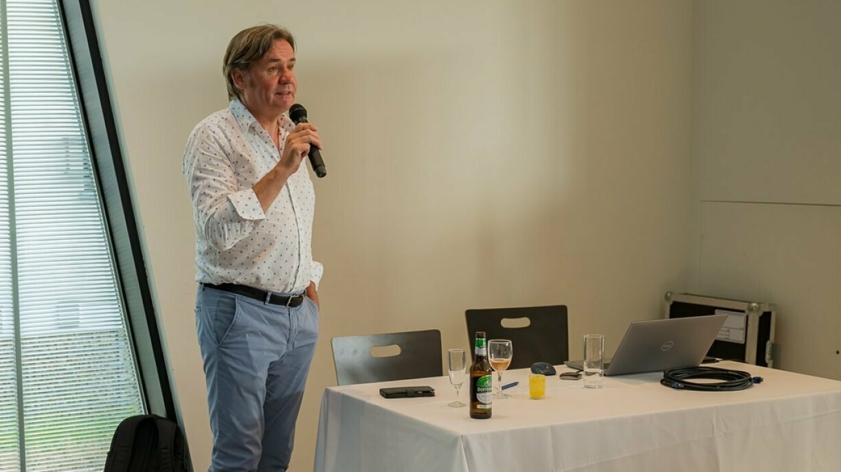 Den Hesper Buergermeeschter Marc Lies (CSV).