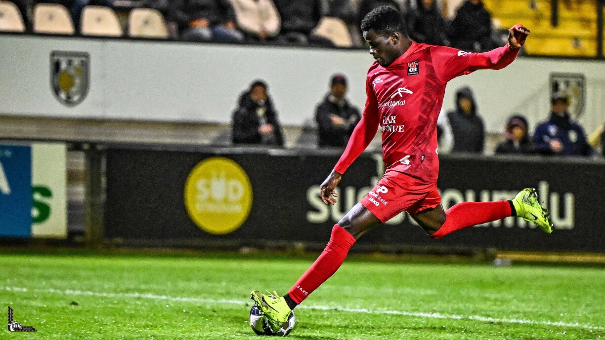 Boris Mfoumou a contribué à débloquer la situation face à une équipe du Swift bien organisée en première période